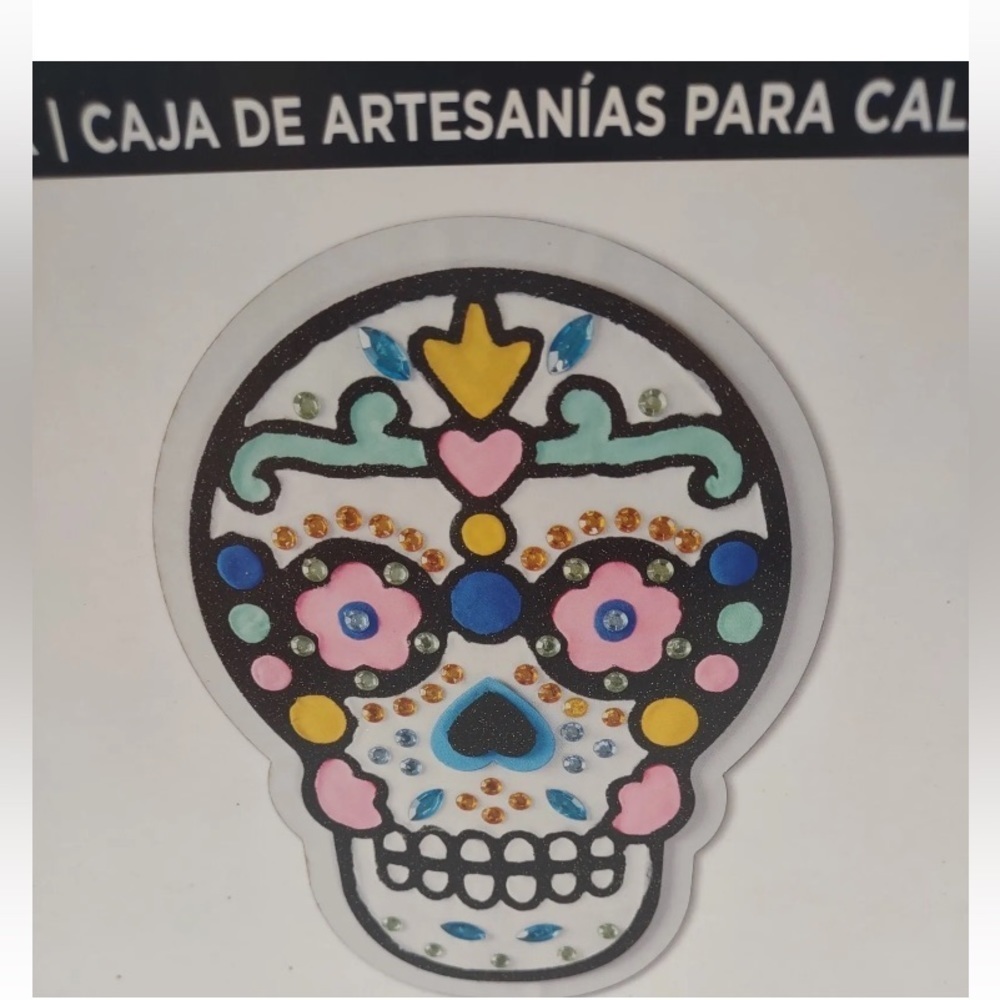 Creatology  Sugar Skull Craft Box Kit Dia de los Muertos Day of the Dead